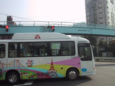 はまち 万歩計 散策点描 港区ちぃバス 田町ルート（H161106) 麻布
